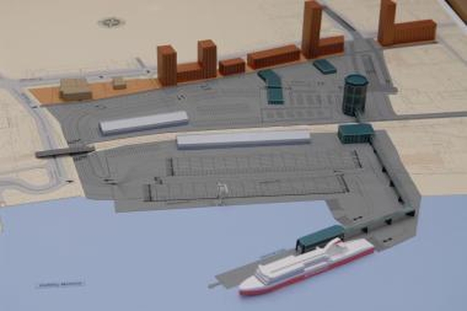 Įgyvendinamas Keleivių ir krovinių terminalo projektas