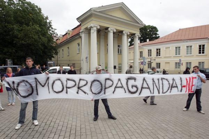 Ruošiamasi protestams prieš gėjų eitynes