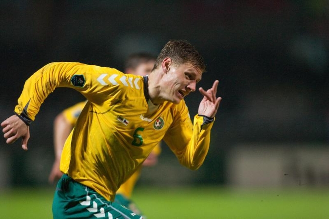 M. Žaliūkas išplėšė lygiąsias „Hearts“ ekipai Škotijoje