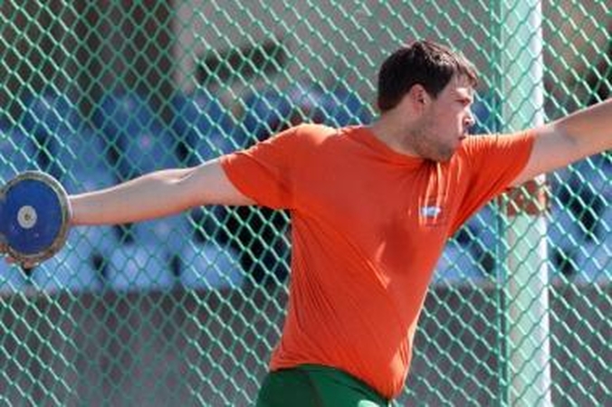 Europos čempionate disko metikas G.Šakinis - keturioliktas 