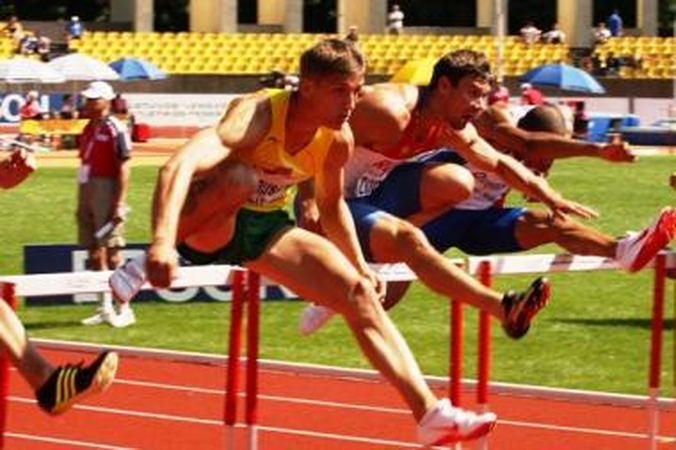 M.Šilkauskas 110 m barjerinio bėgimo rungtyje buvo trečias 