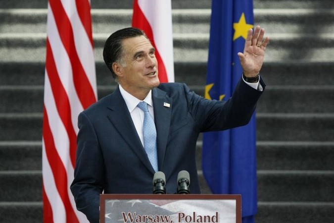 Respublikonas M. Romney jau balsavo JAV prezidento rinkimuose