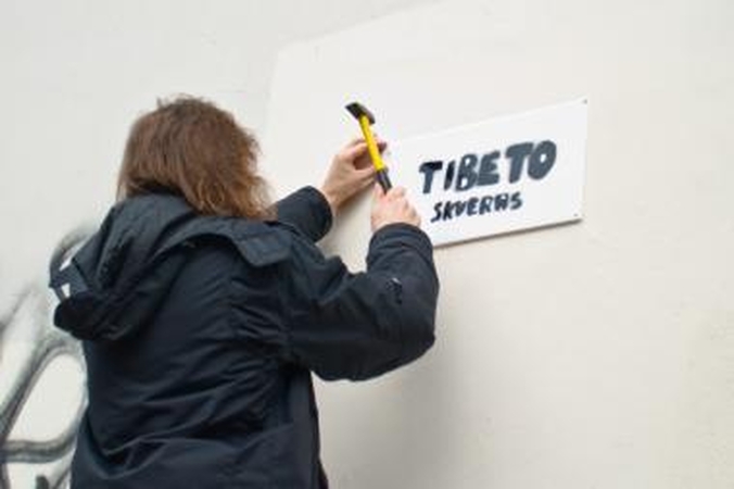 Vilniuje atidaromas Tibeto skveras