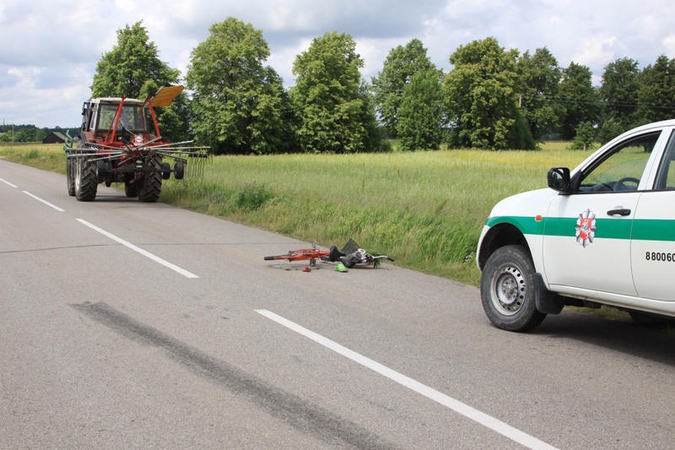 Šilutės rajone per savo gimtadienį žuvo dviratininkė