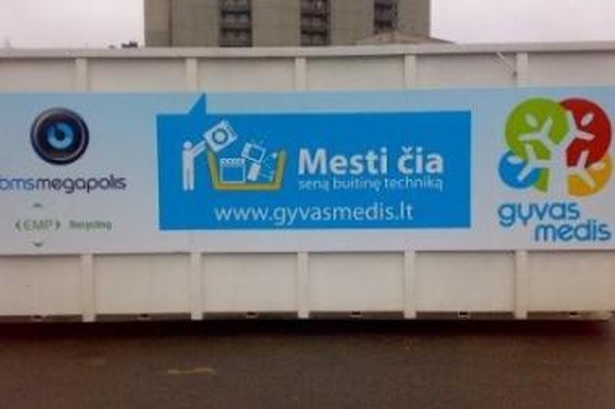 Skatins tinkamai atsikratyti elektronikos atliekų