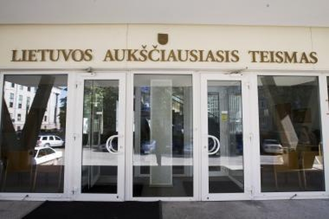 LAT išnagrinėjo buvusio Teisingumo ministerijos sekretoriaus bylą