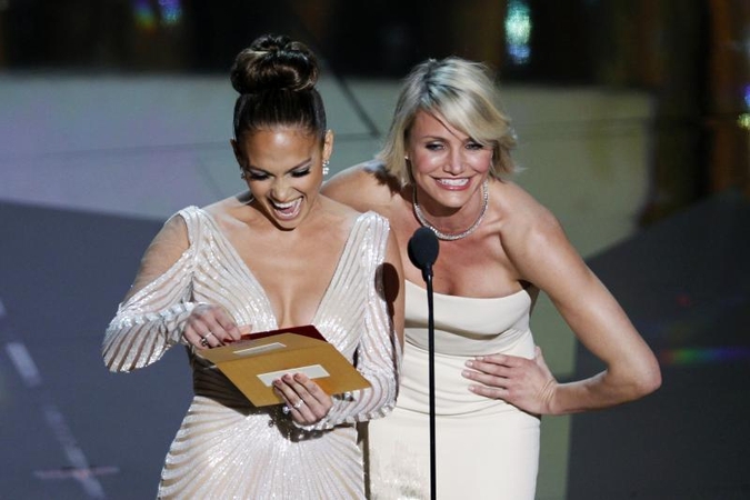 Jennifer Lopez ir Cameron Diaz: filmavimo aikštelėje mes nesipešėme