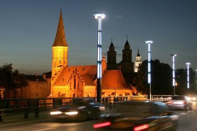 Naktinis Kaunas – iš arčiau (video) 
