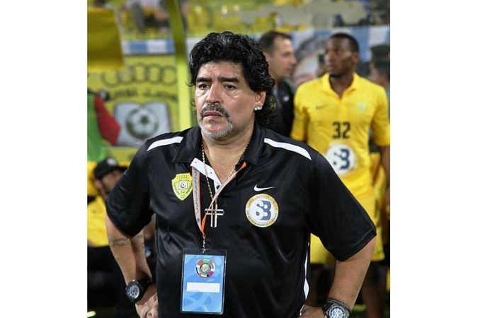 D.Maradona tapo arabų šalies sporto funkcionieriumi