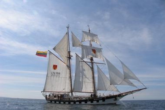 Burlaivis „Brabander“ grįžta į Klaipėdą