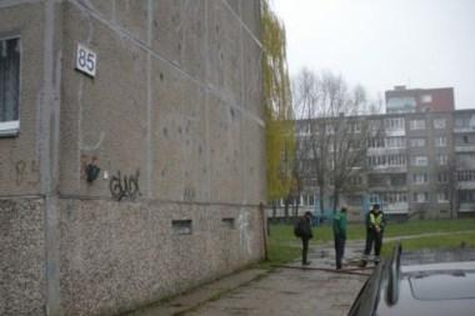 Sulaikyti metalinę skalbinių džiovyklą išardę klaipėdiečiai