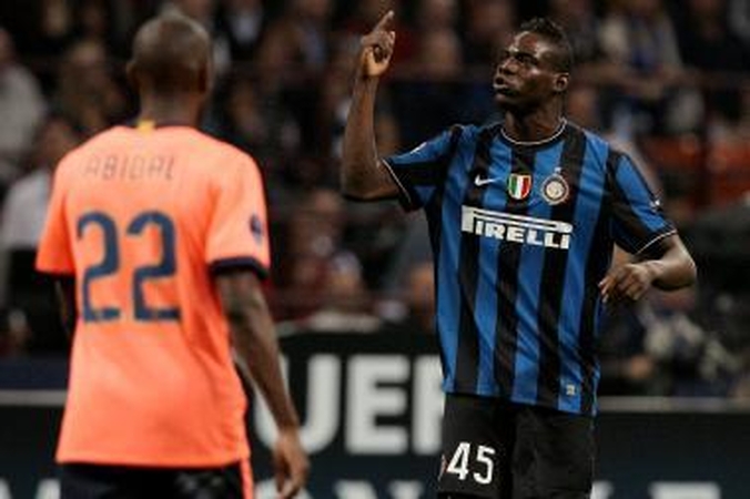 "Inter" pergalę apkartino skandalingas M.Balotelli elgesys