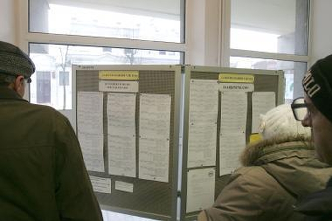 Vasarį bedarbių užregistruota šiek tiek mažiau