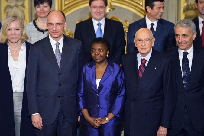 Italijos premjeru oficialiai prisaikdintas E. Letta