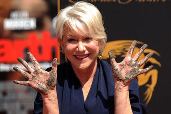Aktorė H.Mirren pateko į Holivudo Šlovės alėją
