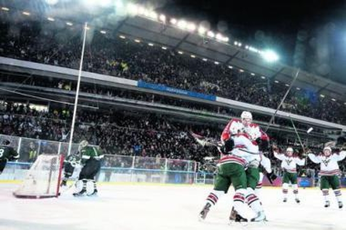 Ledo ritulio mačą žiūrėjo 31144 žiūrovai