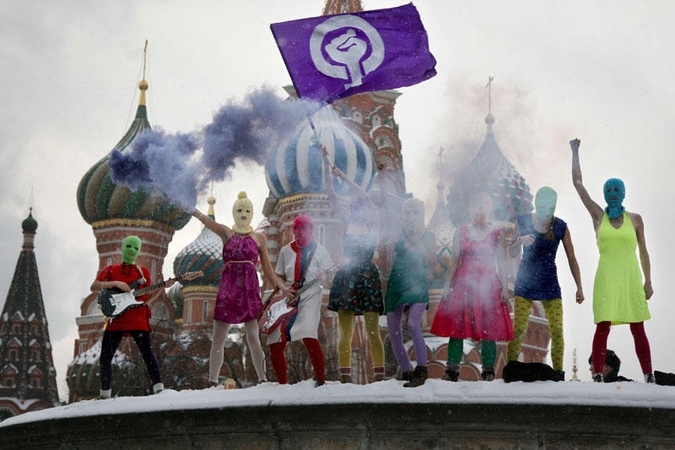 Paleista „Pussy Riot“ narė: su mumis dar nebaigta!