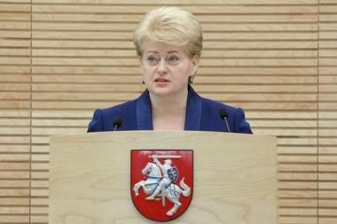 D.Grybauskaitė: 12 pažymų seniai aprašyta informacija 