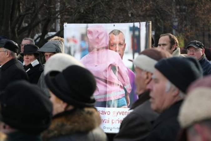 „Drąsiaus kelias“ protestuos po Kauno rajono mero langais