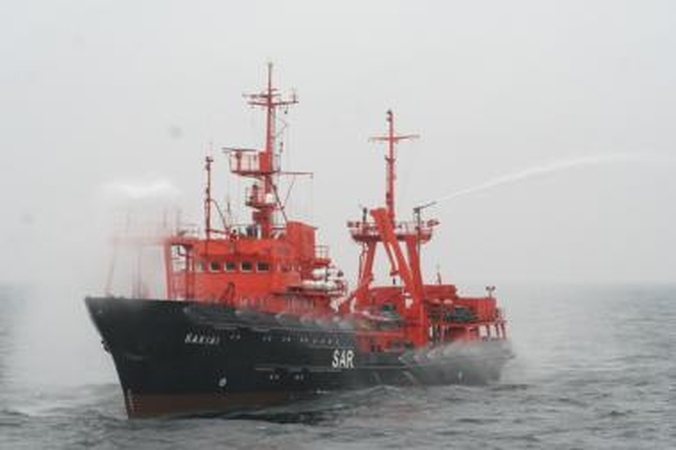 Laivas „Šakiai“ dalyvauja trišalėse pratybose Baltijos jūroje 