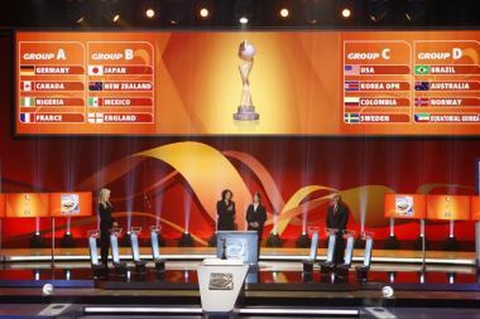 Ištraukti 2011 metų pasaulio moterų futbolo čempionato burtai