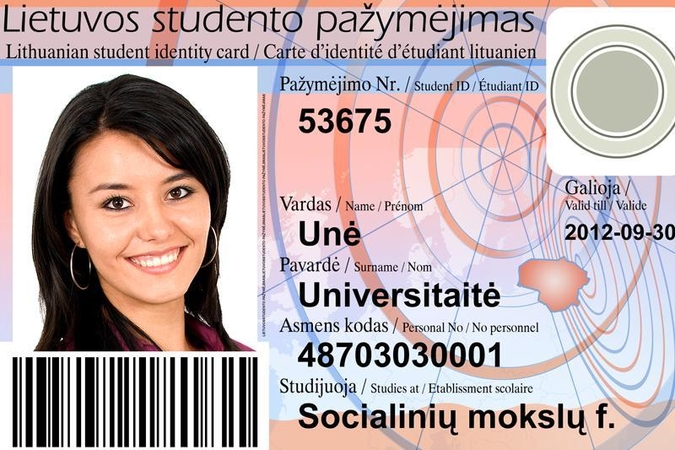 Studento pažymėjimo gali tekti palaukti ir ilgiau