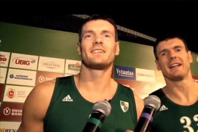 Žalgiriečiai plėšia ABBA ir Paškevičiaus dainas