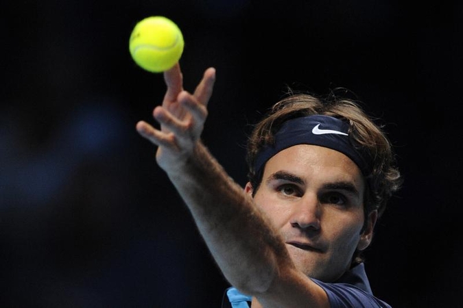 Šveicaras Rogeris Federeris - „ATP World Tour Finals“ finale