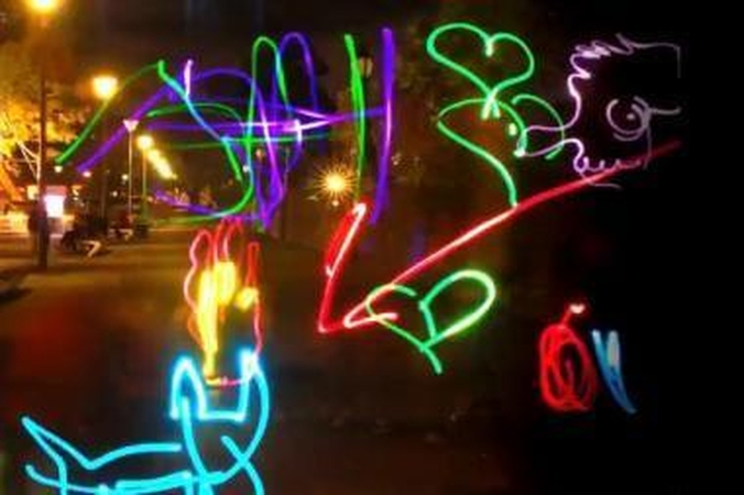 Dinamiška šviesos grafiti