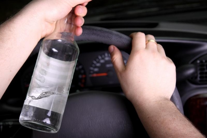 Neblaivus už vairo Neringoje sustabdytas pasienietis
