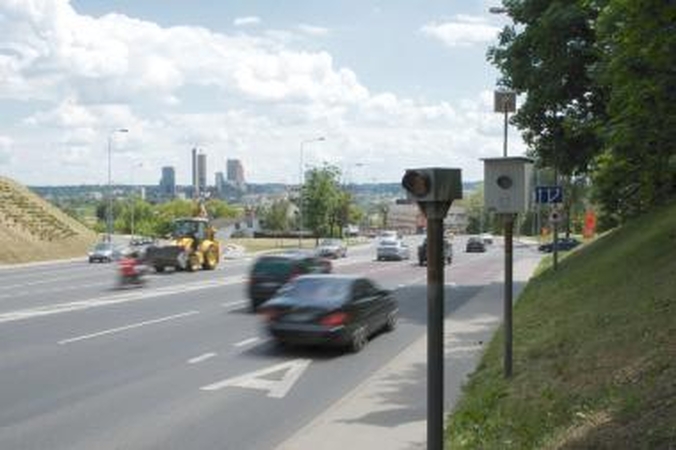 Greičio matuokliai Vilniuje vėl veikia! 