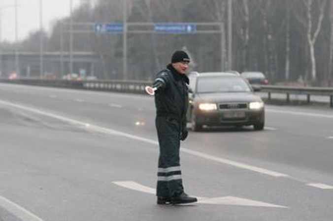 Policija stebės Kauno vairuotojus ir pėsčiuosius