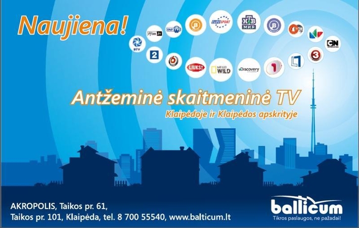 Antžeminė skaitmeninė TV – vežkis su savimi