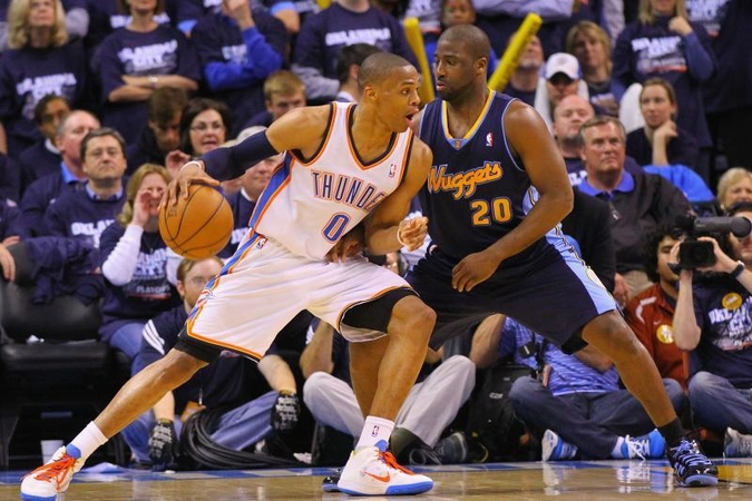 Oklahomos komanda įveikė „Nuggets“ krepšininkus