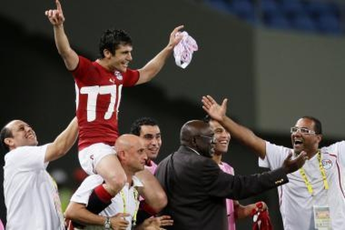 Afrikos čempionai žengė į pusfinalį