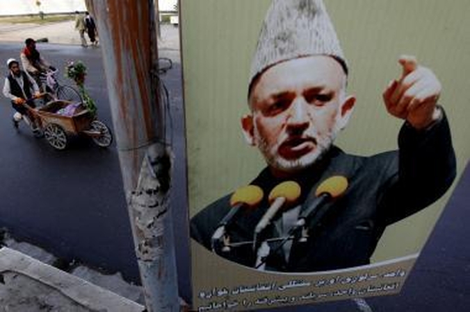 H.Karzai paskelbtas Afganistano prezidentu