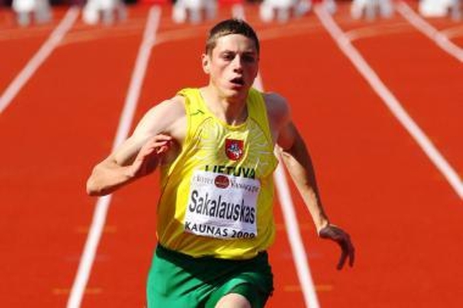 R.Sakalauskui pakluso Lietuvos 100 m bėgimo rekordas (papildyta)