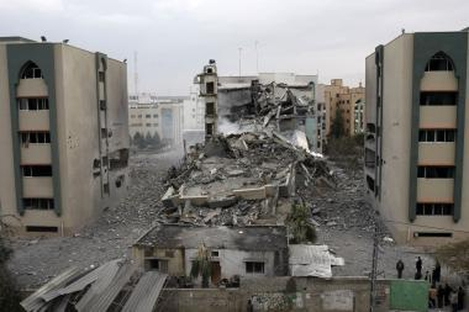 Gazos ruožo bombardavimai nesiliauja