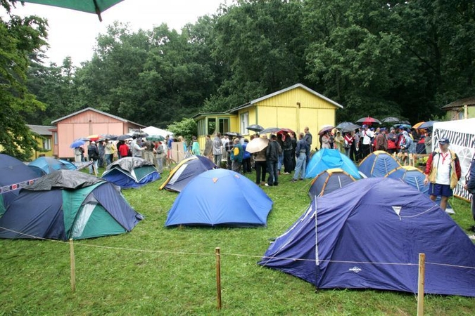 Vasarą pajūrio kempinge atsiras naujų namelių 
