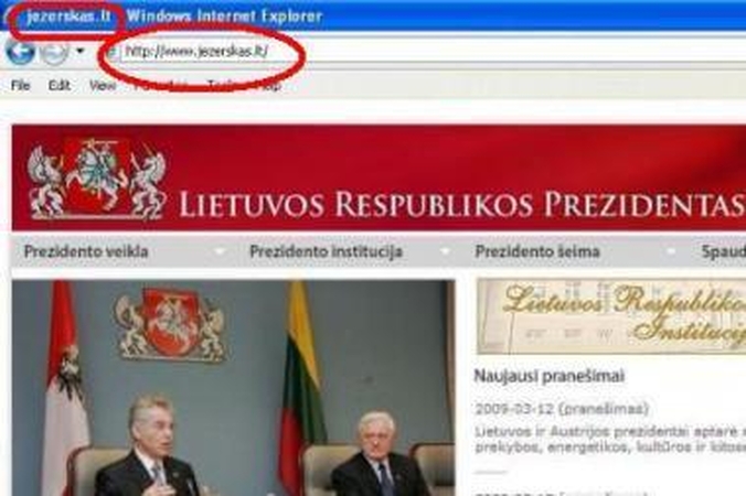 Č.Jezerską programišiai jau tituluoja prezidentu