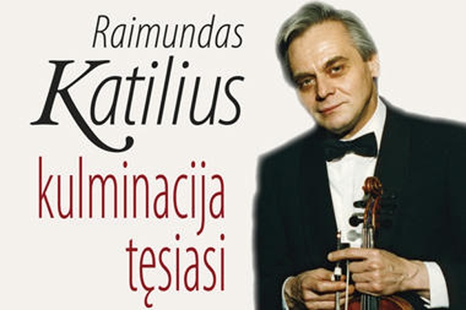 Muzikos ir teatro akademijoje – knygos apie smuikininką R.Katilių pristatymas