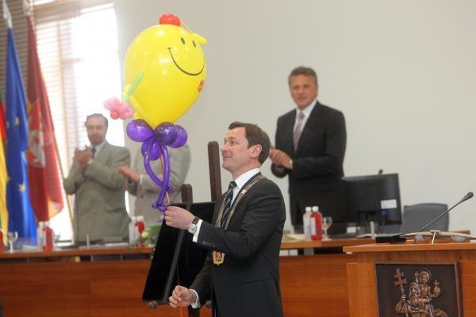 A.Zuokas tyliai numarino patariamąjį balsą