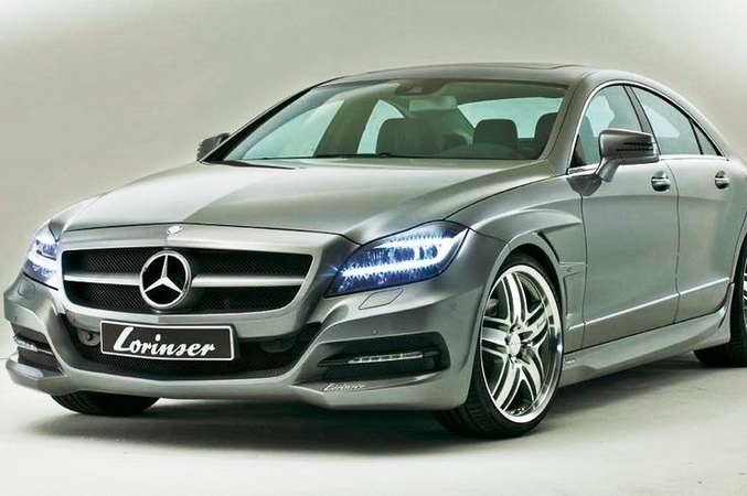 265 km/val. su dyzeliniu CLS automobiliu