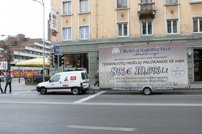 Reklamos kontrole susirūpinta tik dabar