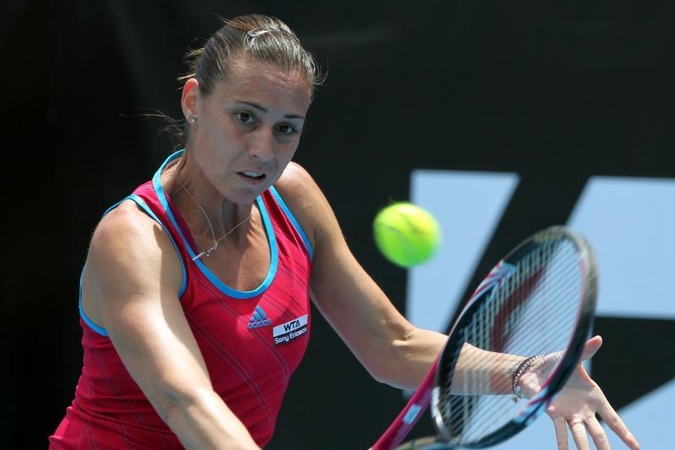WTA serijos turnyre N.Zelandijoje susitiks F.Pennetta ir Zh.Jie