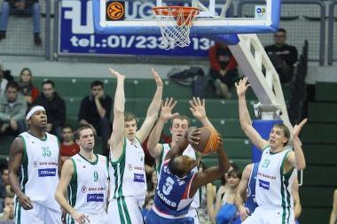 „Žalgiris“ - „Cibona“: pralaimėjimas 52:64 