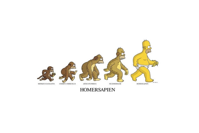 Homerio Simpsono „D'oh!“ - pirmasis žmogaus ištartas žodis