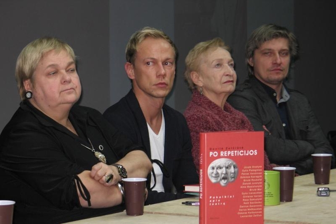 D.Zelčiūtės knygos „Po repeticijos“ pristatyme atviravo teatralai