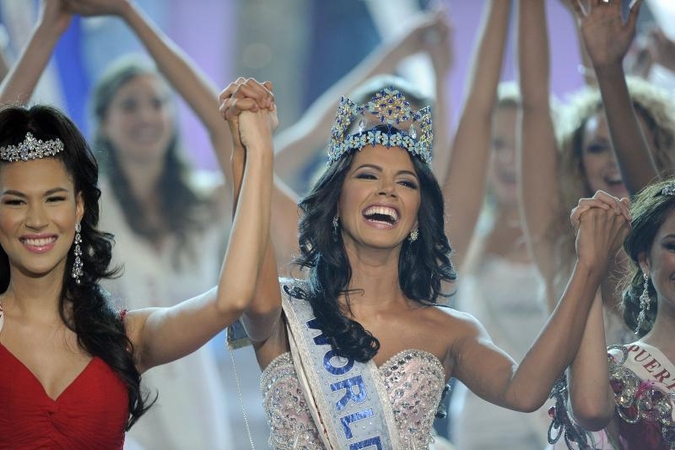 „Miss pasaulis 2011“ karūna - Venesuelos gražuolei
