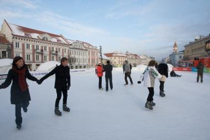 Rotušės aikštėje – „Red Bull kašis ant ledo“
